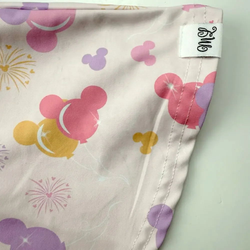 Makena Lane Disney Inspired Mickey Balloons Pastel & Skirt Athletic Set, size 10